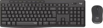 Комплект (клавiатура, миша) бездротовий Logitech MK295 Combo Black USB (920-009800) 920-009800 фото