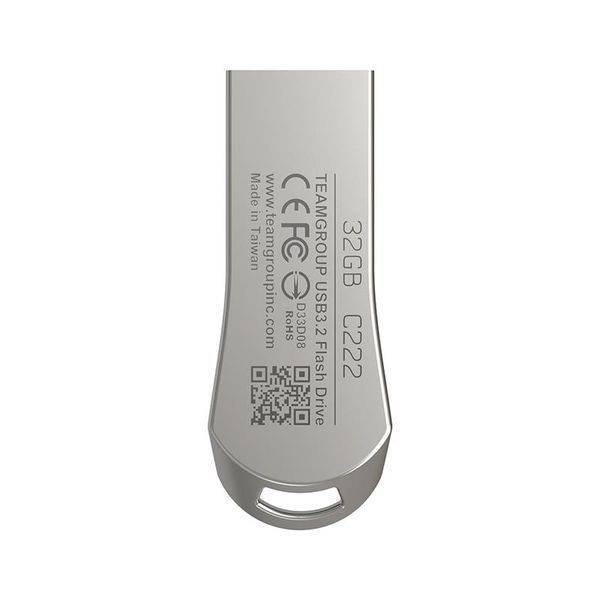 Флеш-накопичувач USB3.2 32GB Team C222 Silver (TC222332GS01) TC222332GS01 фото
