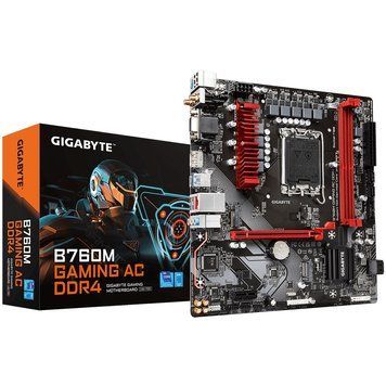 Материнська плата Gigabyte B760M Gaming AC DDR4 Socket 1700 B760M GAMING AC DDR4 фото
