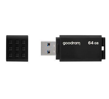 Флеш-накопичувач USB3.2 64GB GOODRAM UME3 Black (UME3-0640K0R11) UME3-0640K0R11 фото