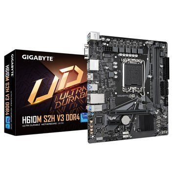 Материнська плата Gigabyte H610M S2H V3 DDR4 Socket 1700 H610M S2H V3 DDR4 фото