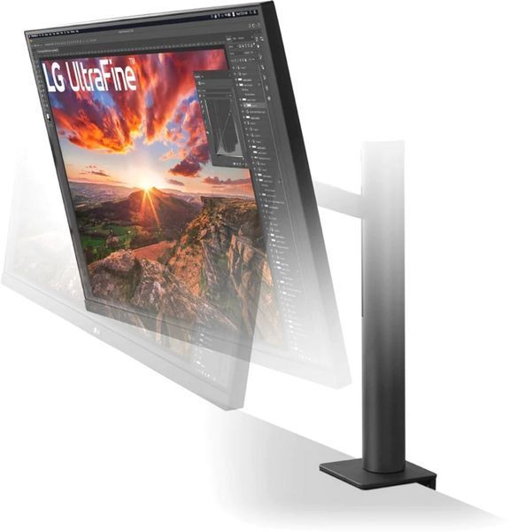 Монiтор LG 31.5" 32UN880-B IPS Black 32UN880-B фото