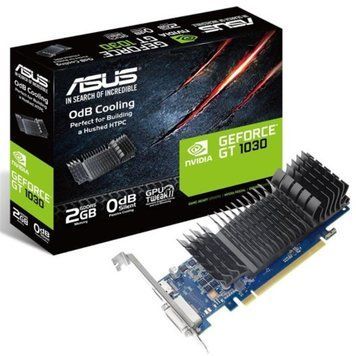 Відеокарта GF GT 1030 2GB GDDR5 Asus (GT1030-SL-2G-BRK) GT1030-SL-2G-BRK фото