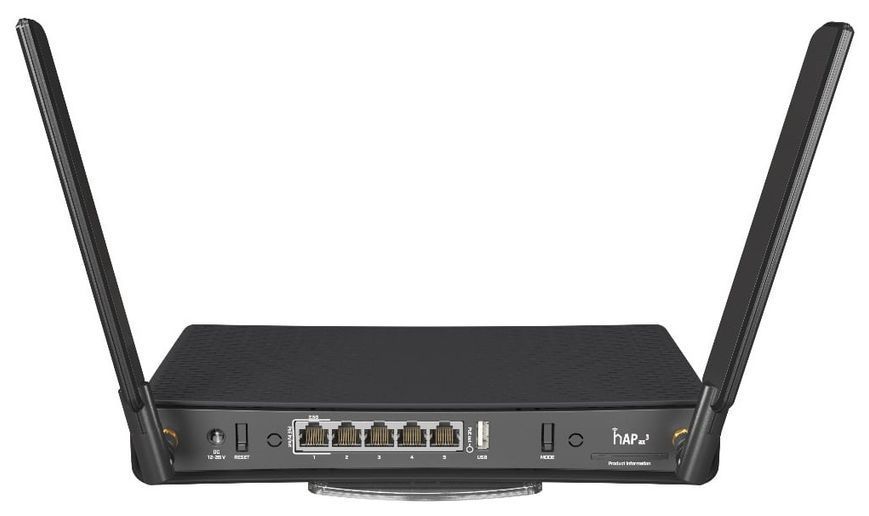 Бездротовий маршрутизатор MikroTik hAP AX3 (C53UiG+5HPaxD2HPaxD) C53UiG+5HPaxD2HPaxD фото
