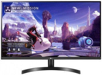 Монiтор LG 31.5" 32QN600-B IPS Black 32QN600-B фото