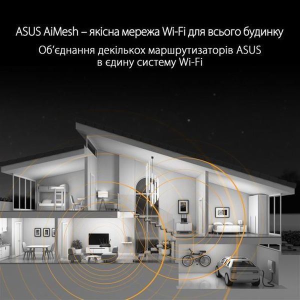 Бездротовий маршрутизатор Asus TUF Gaming AX3000 V2 TUF-AX3000 V2 фото