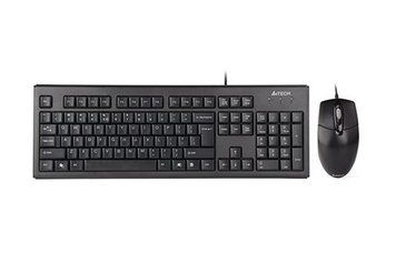 Комплект (клавіатура, миша) A4Tech KR-8372 Black USB KR-8372 (Black) фото
