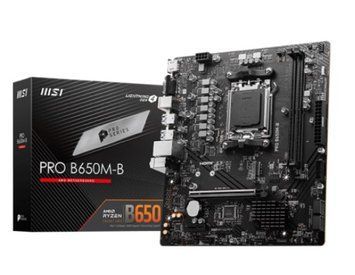 Материнська плата MSI Pro B650M-B Socket AM5 PRO B650M-B фото