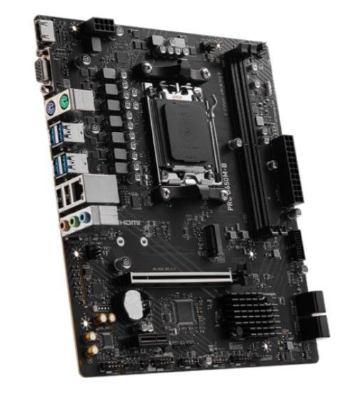 Материнська плата MSI Pro B650M-B Socket AM5 PRO B650M-B фото