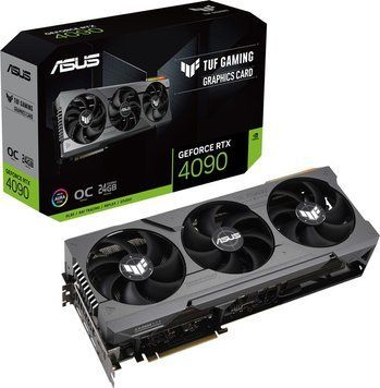 Відеокарта GF RTX 4090 24GB GDDR6X TUF Gaming OC Asus (TUF-RTX4090-O24G-GAMING) TUF-RTX4090-O24G-GAMING фото