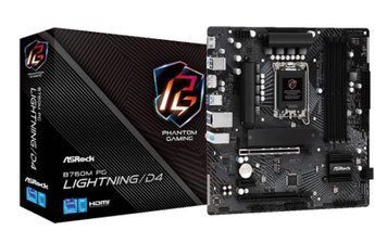 Материнська плата ASRock B760M PG Lightning/D4 Socket 1700 B760M PG LIGHTNING/D4 фото