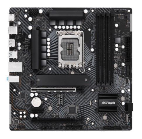 Материнська плата ASRock B760M PG Lightning/D4 Socket 1700 B760M PG LIGHTNING/D4 фото