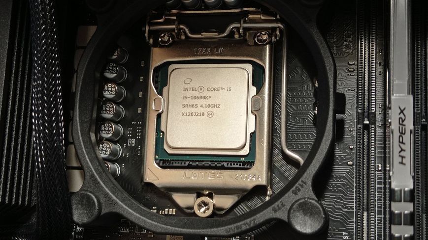Процесор Intel Core i5 10600KF 4.1GHz (12MB, Comet Lake, 125W, S1200) Box (BX8070110600KF) BX8070110600KF фото