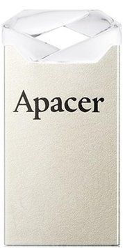 Флеш-накопичувач USB 32GB Apacer AH111 Silver/Crystal (AP32GAH111CR-1) AP32GAH111CR-1 фото