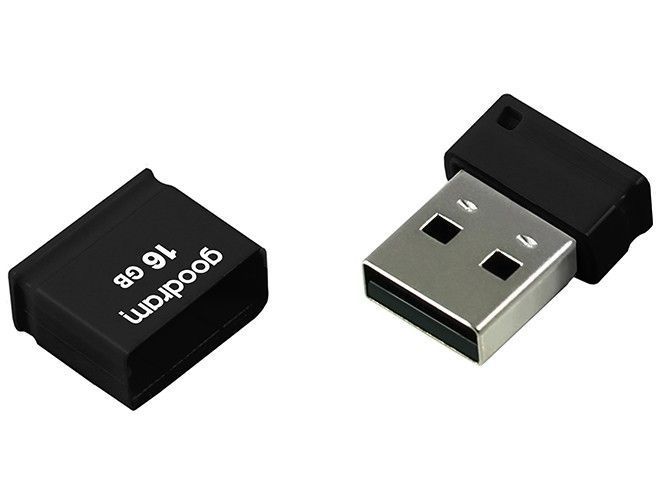 Флеш-накопичувач USB2.0 16GB GOODRAM UPI2 (Piccolo) Black (UPI2-0160K0R11) UPI2-0160K0R11 фото