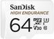 Карта пам`ятi MicroSDXC 64GB UHS-I/U3 Class 10 SanDisk High Endurance R100/W40MB/s + SD-adapter (SDSQQNR-064G-GN6IA) SDSQQNR-064G-GN6IA фото 1